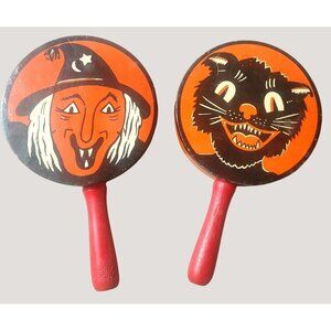 Kirchhof Newark NJ Halloween Noisemakers Vintage Set Made In USA